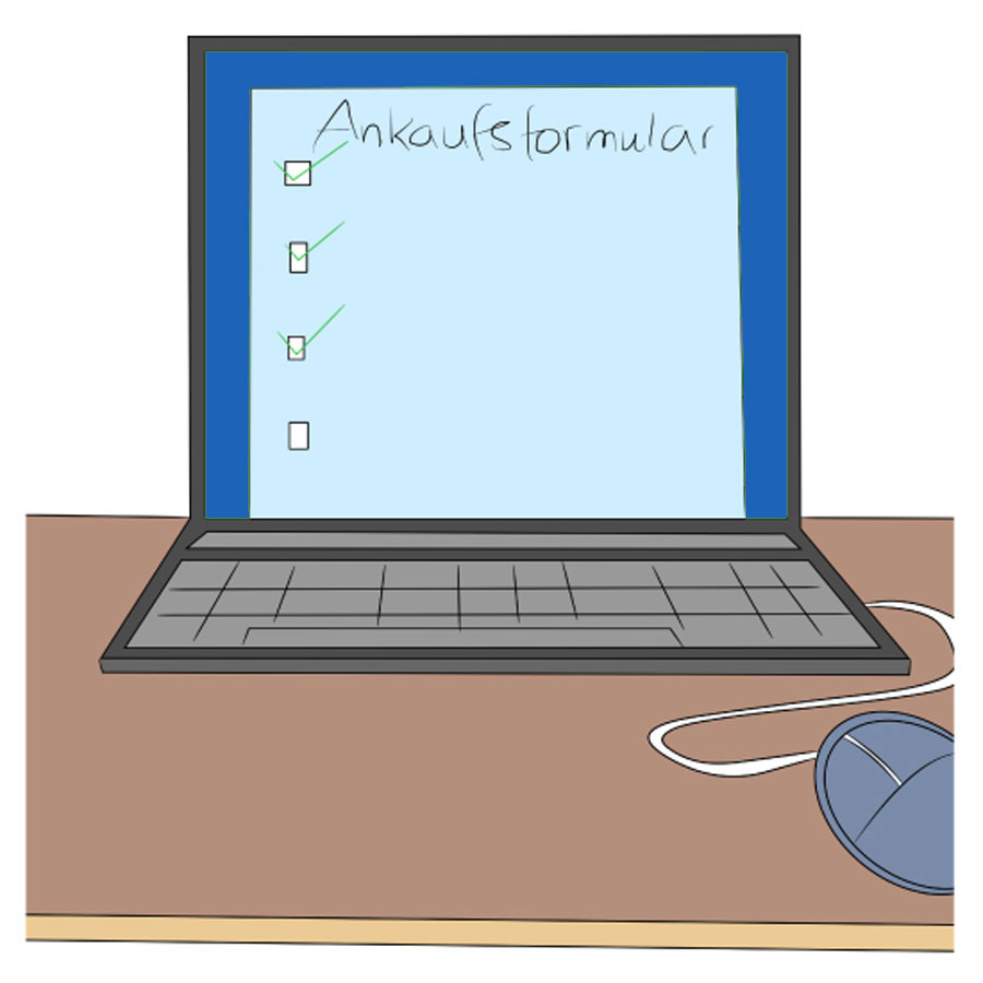 1. Ankaufsformular